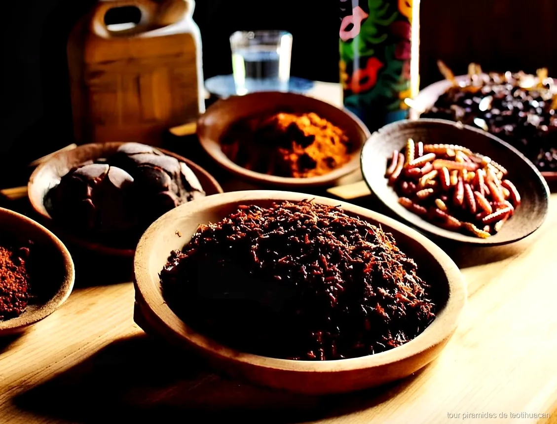 Desayuno mexicano premium incluido en el tour de cata de mezcal en Teotihuacán