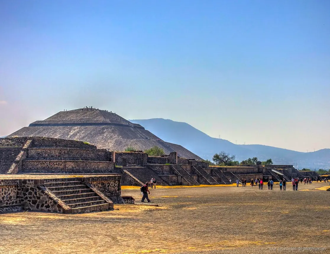 Avenida de los Muertos incluida en la ruta del boleto sin fila para Teotihuacán
